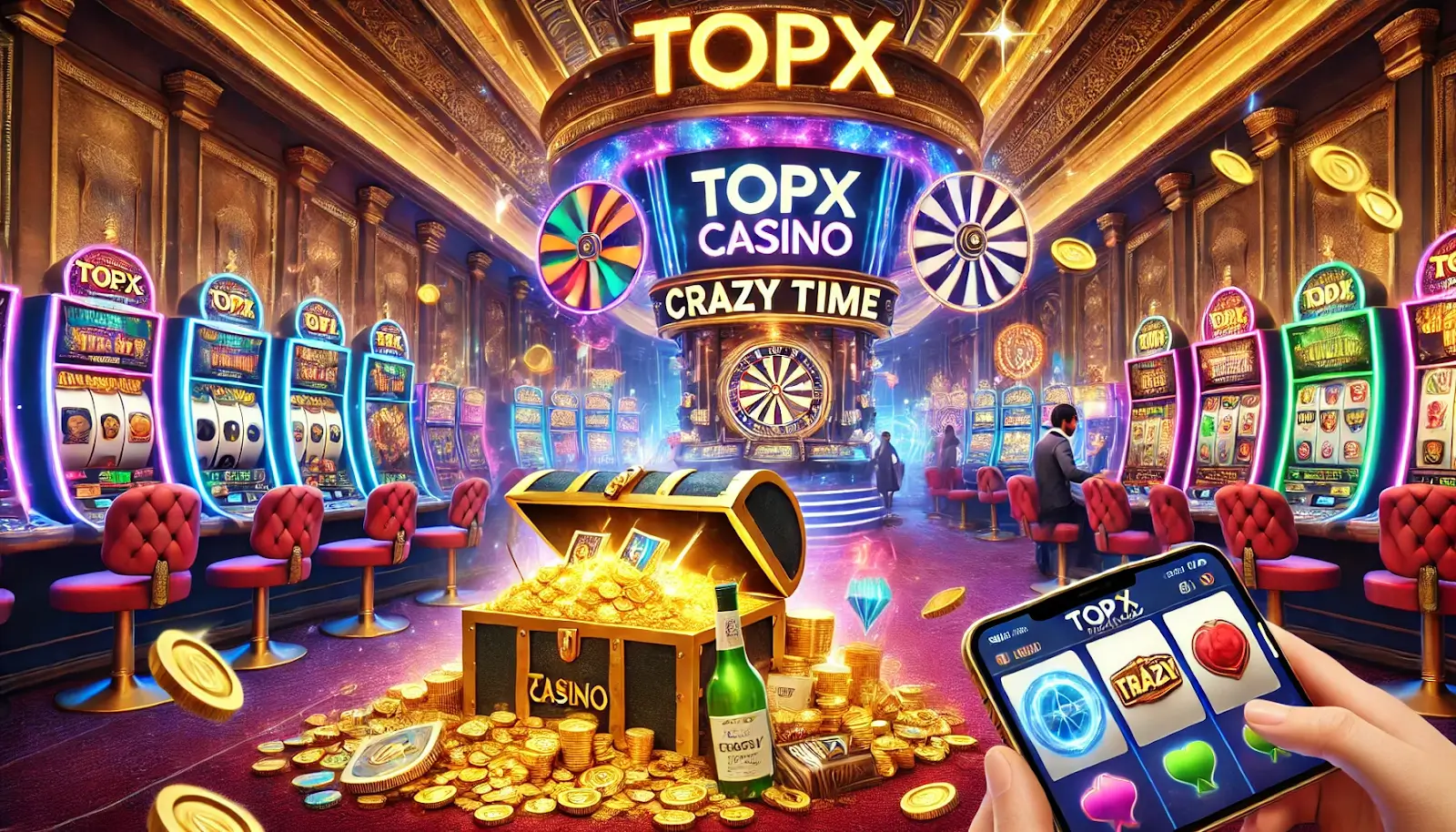 Crazy Time on TopX
